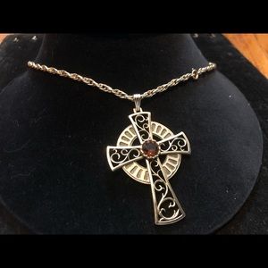 Cross style necklace